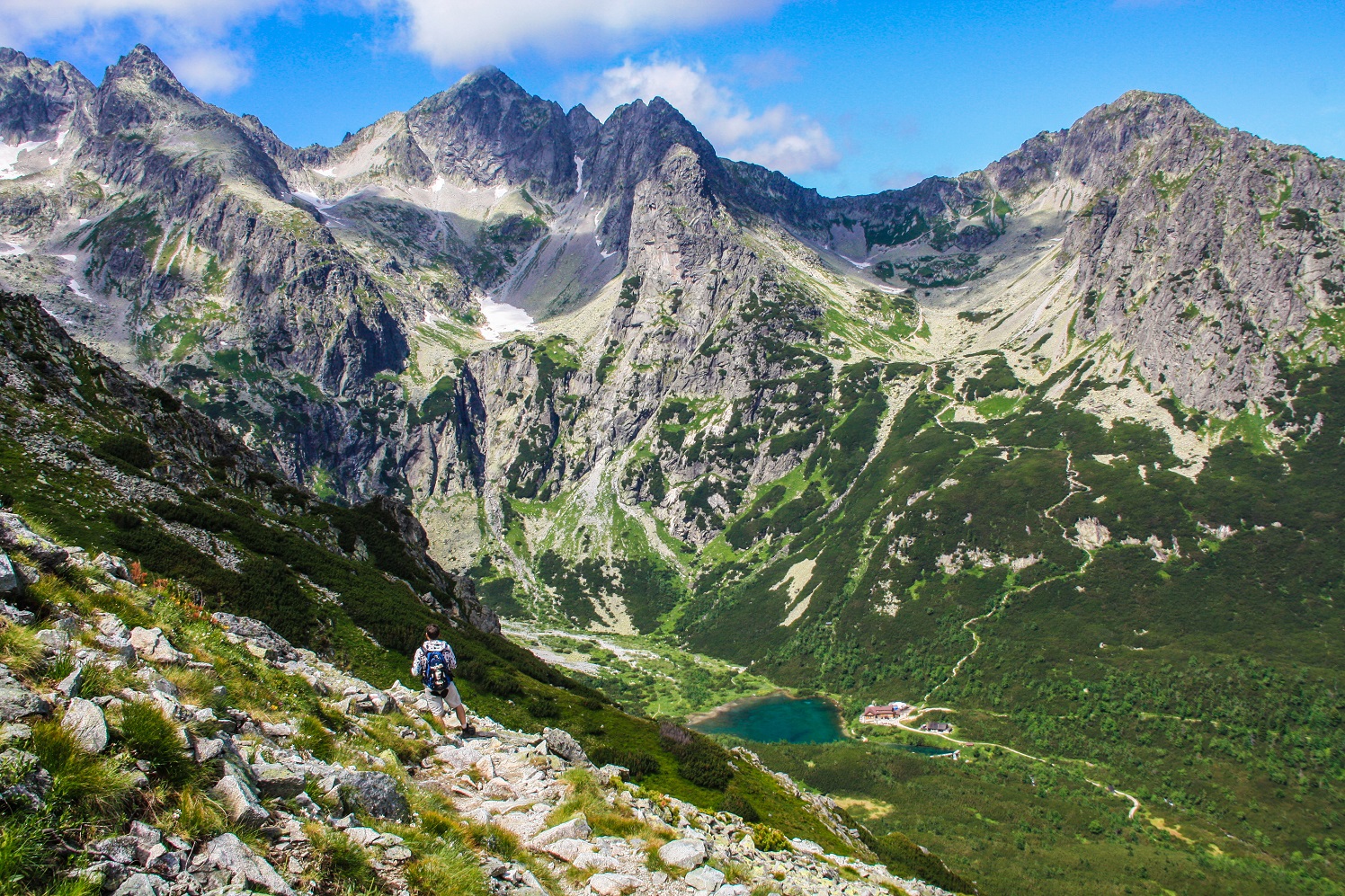 Trekking en las montañas de Eslovaquia